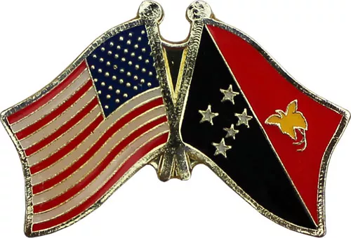 Papua New Guinea Friendship Pin