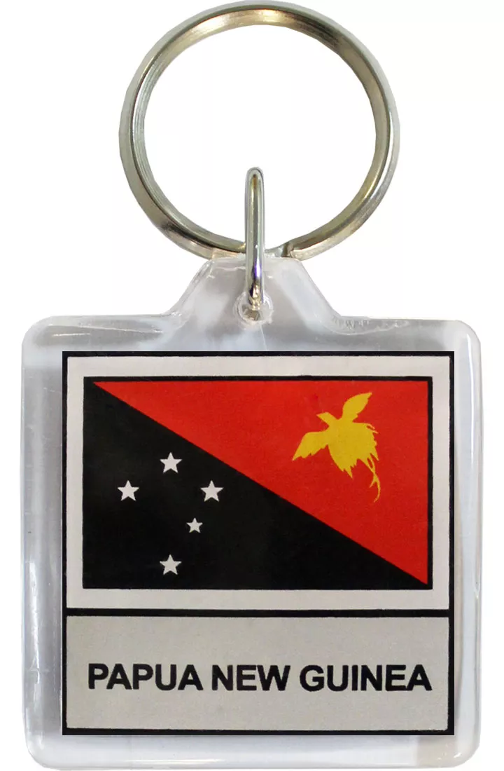 Papua New Guinea Keyring
