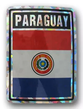 Paraguay (1970-2013) Reflective Decal