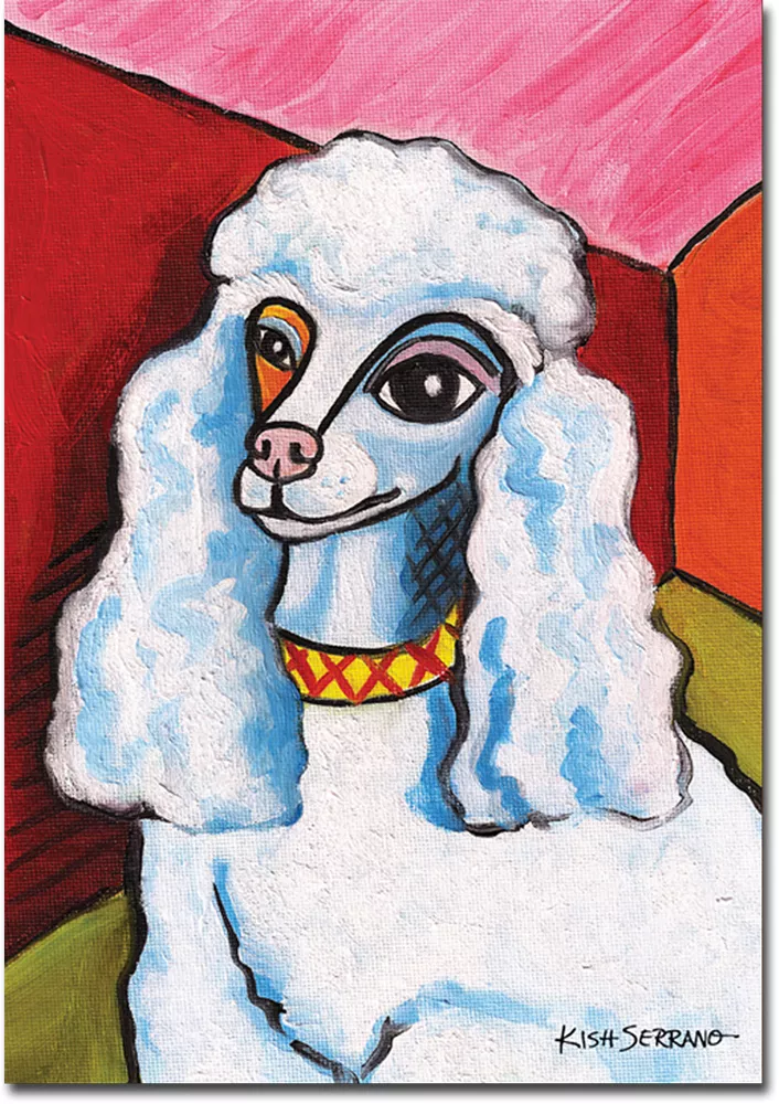 Poodle Toland Art Banner - Pawcasso