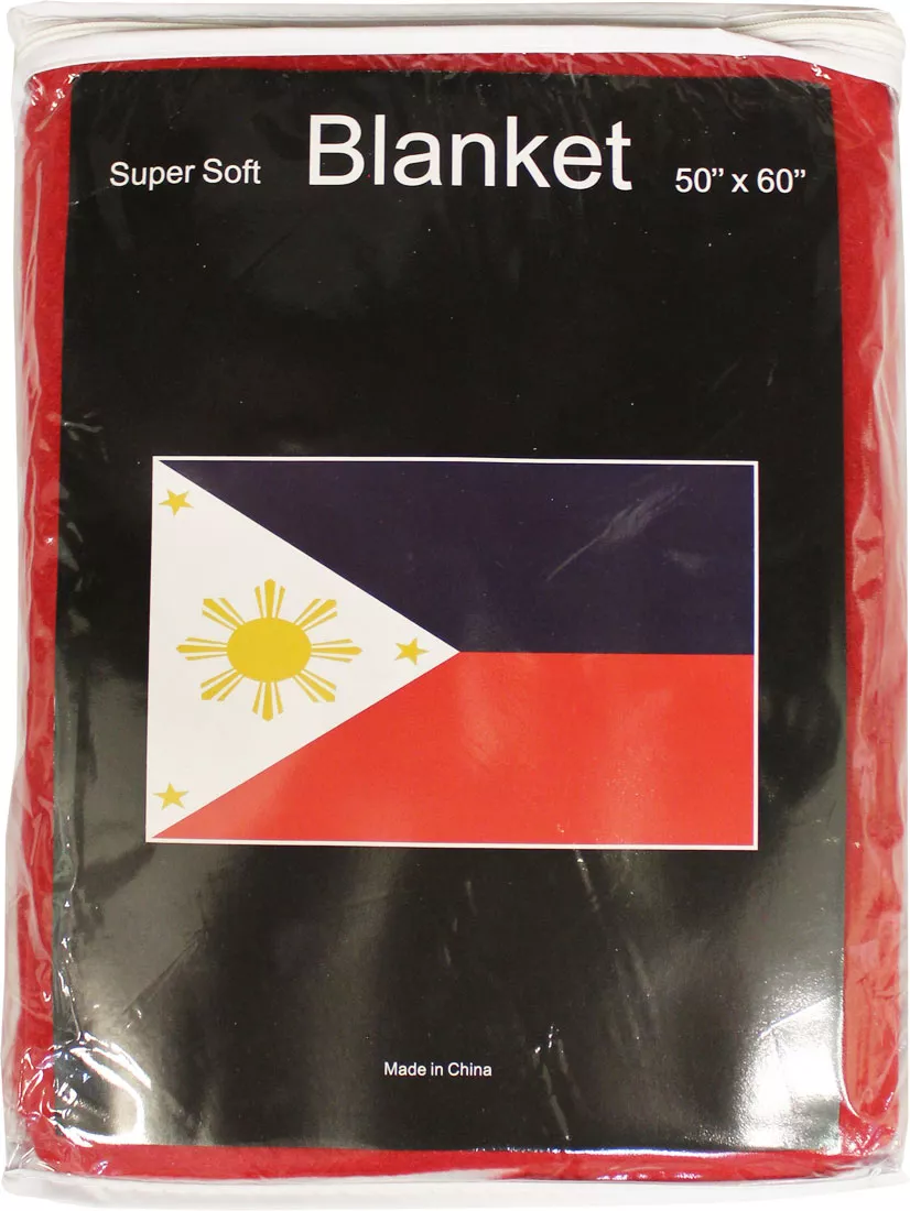Philippines Fleece Blanket