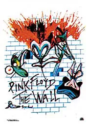 Pink Floyd Textile Poster (The Wall)