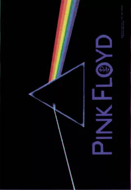Pink Floyd Textile Poster (Dark Side of the Moon)