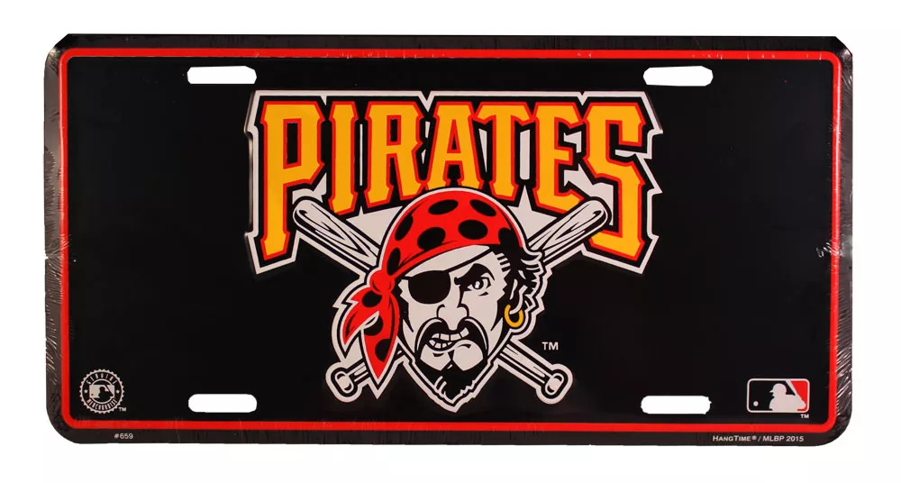 Pittsburgh Pirates MLB License Plate