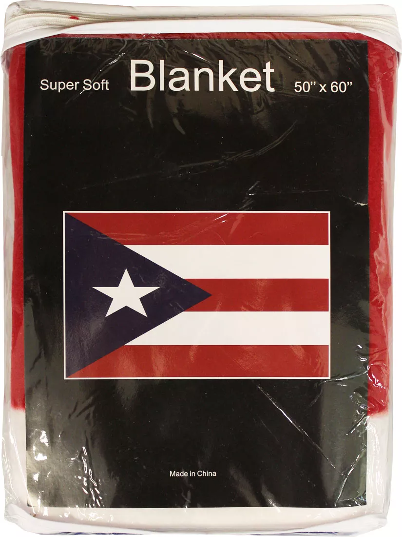 Puerto Rico Fleece Blanket