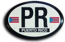 Puerto Rico Oval Decal