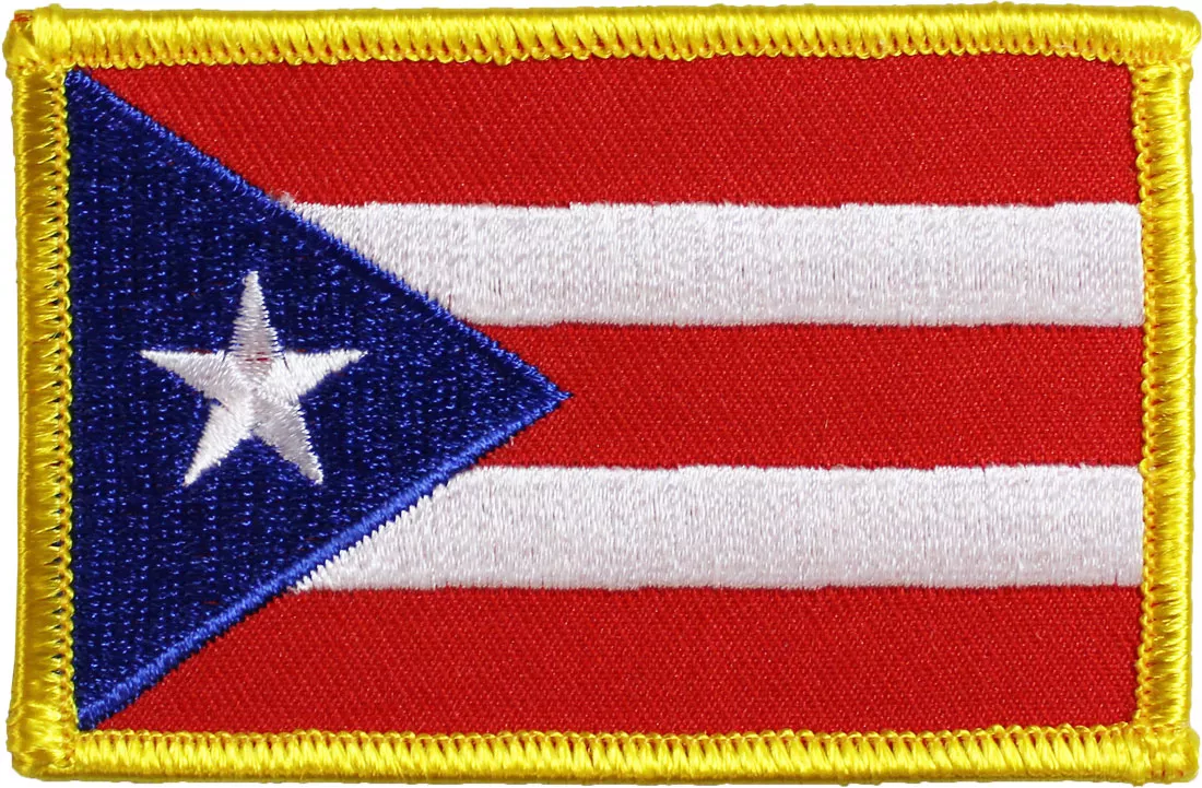 Puerto Rico Rectangular Patch