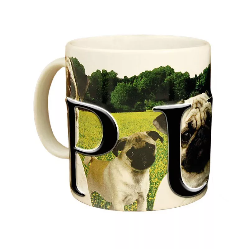 Pug - 18 oz. Coffee Mug