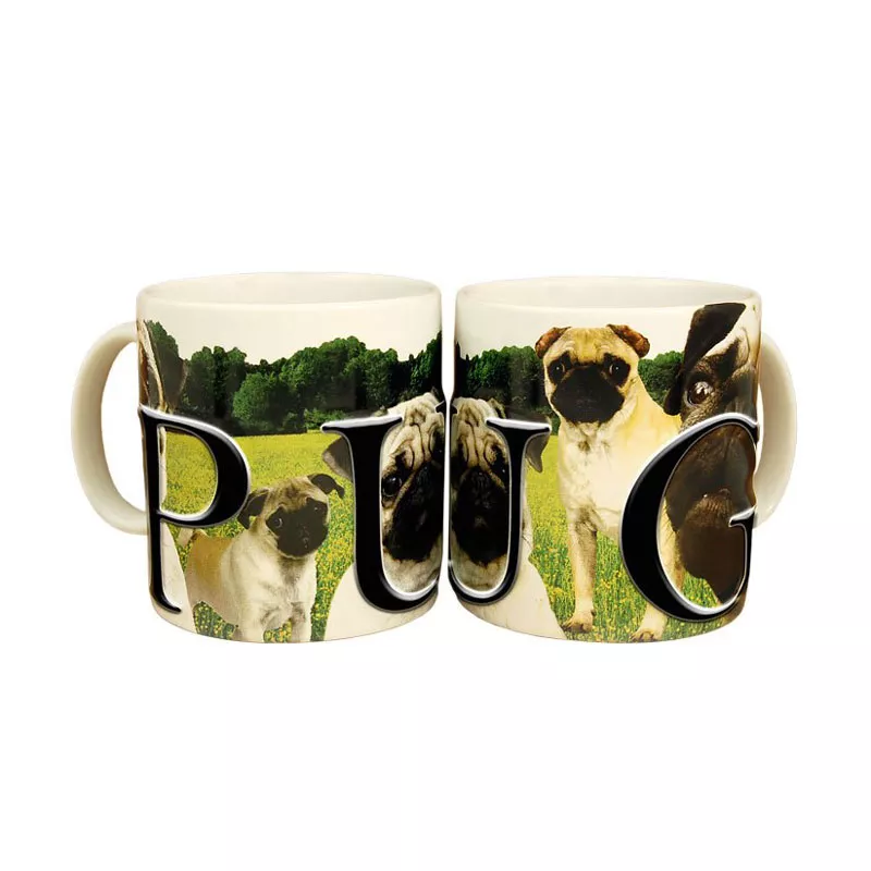 Pug - 18 oz. Coffee Mug