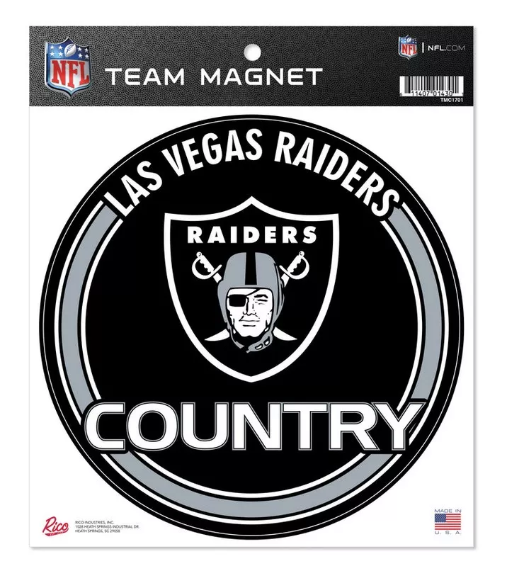 Las Vegas Raiders - 8" NFL Magnet