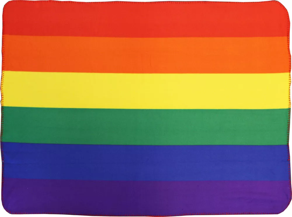 Rainbow (Pride) Fleece Blanket