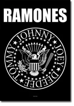 Ramones Textile Poster (Eagle Logo)