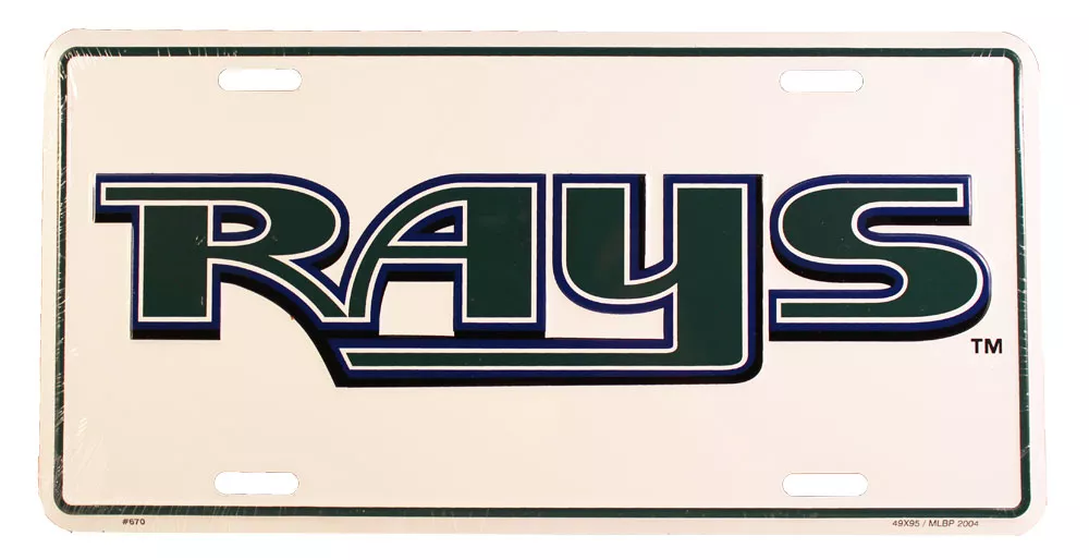 Tampa Bay Devil Rays MLB License Plate