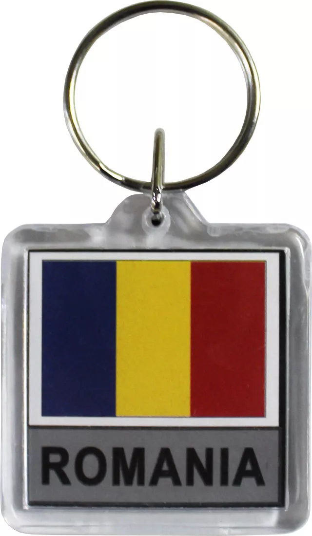 Romania Keyring