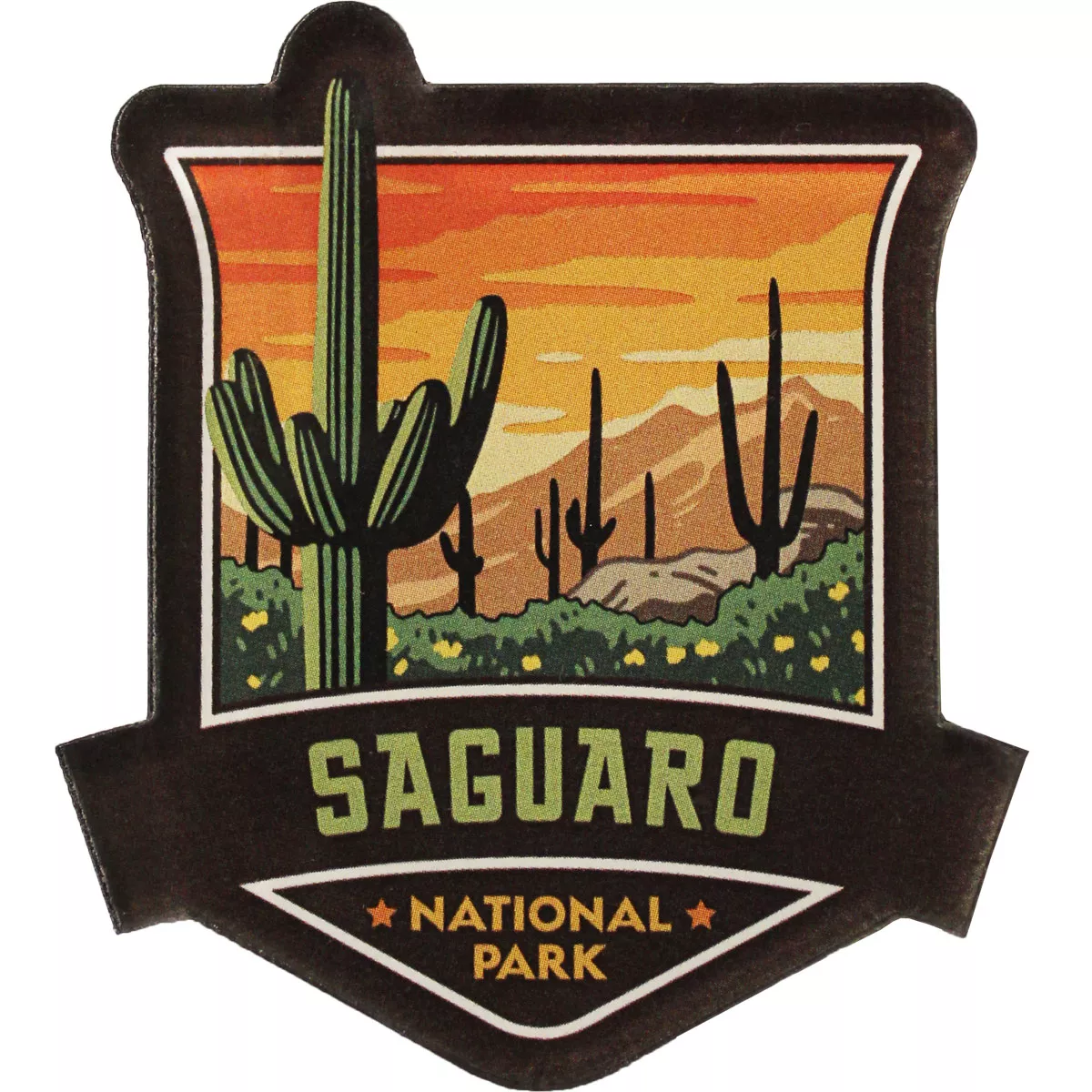 Saguaro National Park Acrylic Magnet