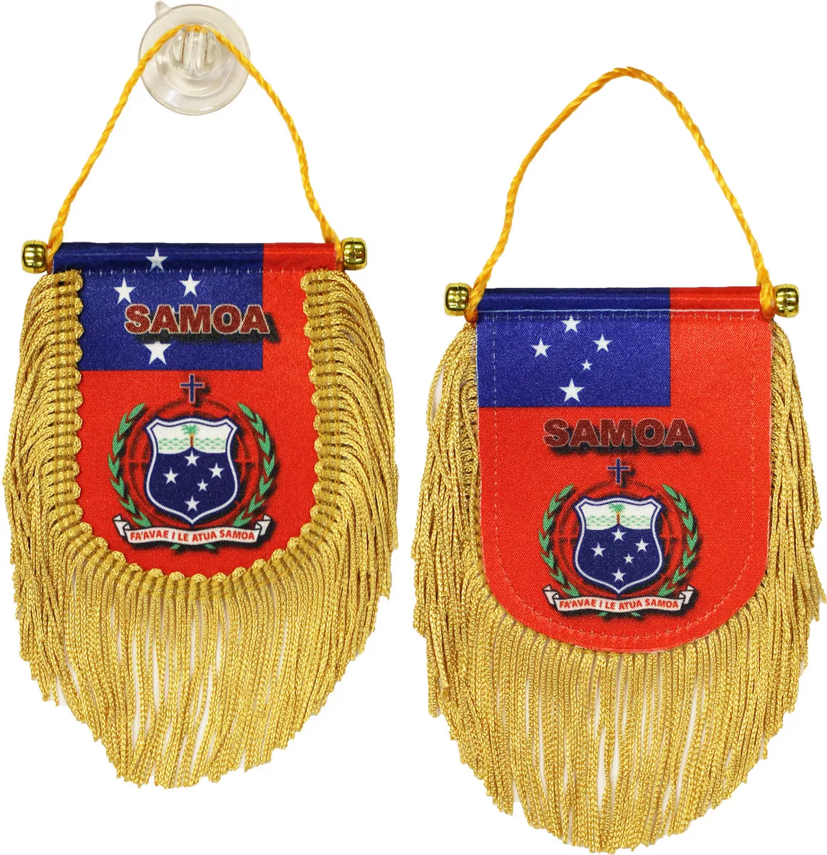 Samoa Window Hanging Flag (Shield)