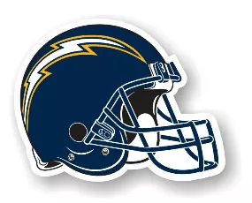 San Diego Chargers - 12" NFL Magnet