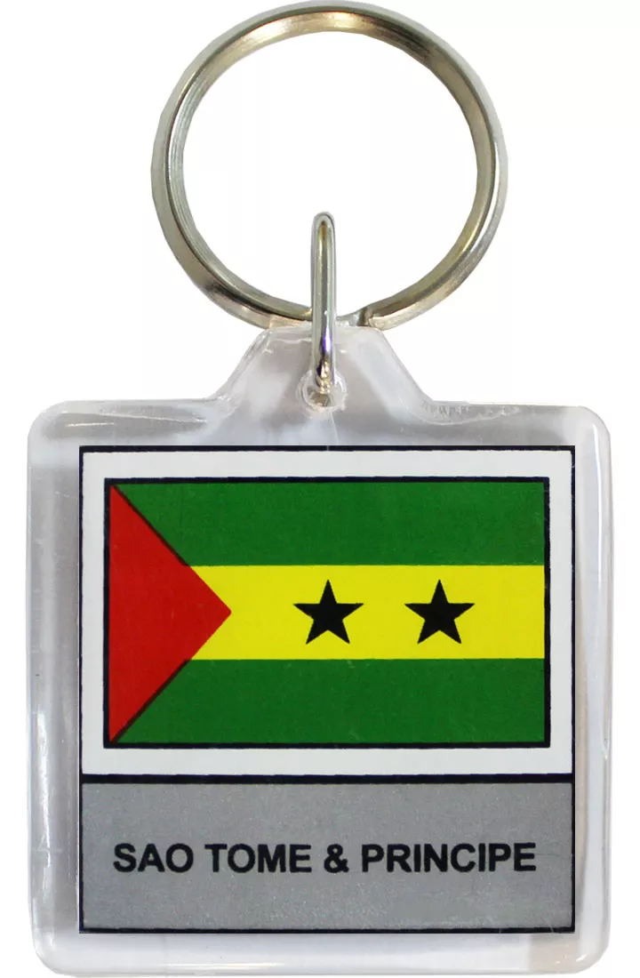Sao Tome & Principe Keyring