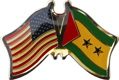 Sao Tome & Principe Friendship Pin