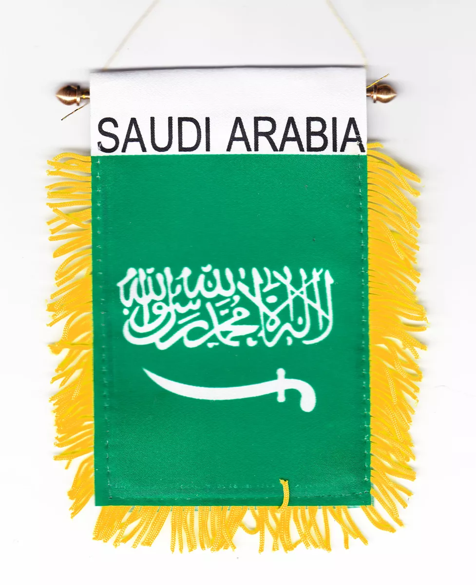Saudi Arabia Window Hanging Flag