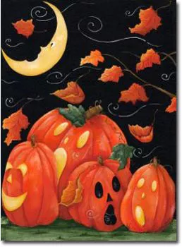 Scary Night Toland Art Banner 