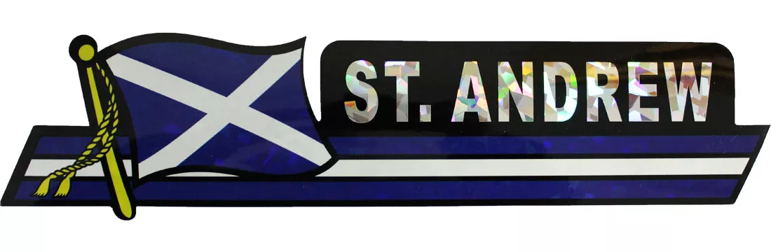 Scotland Bumper Sticker (St. Andrews)
