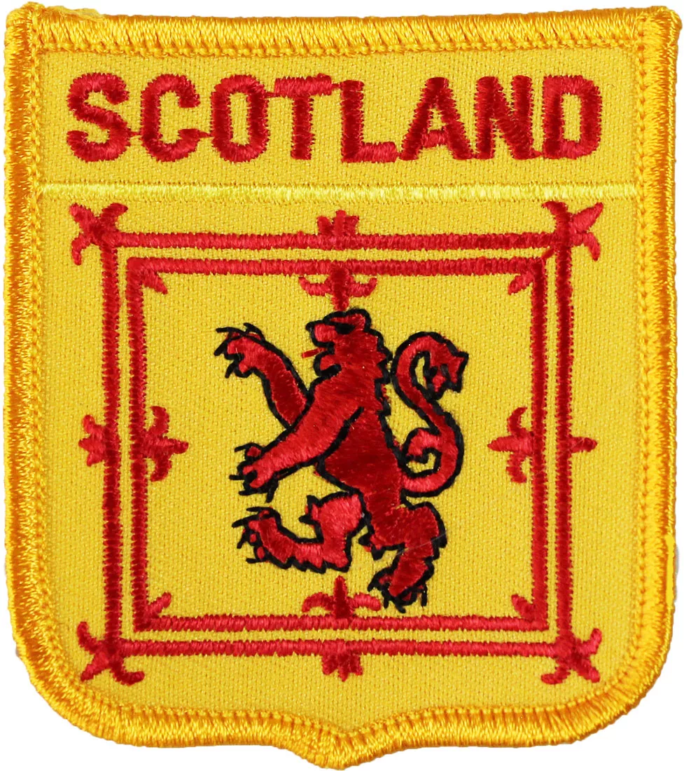 Scotland Shield Patch (Lion)