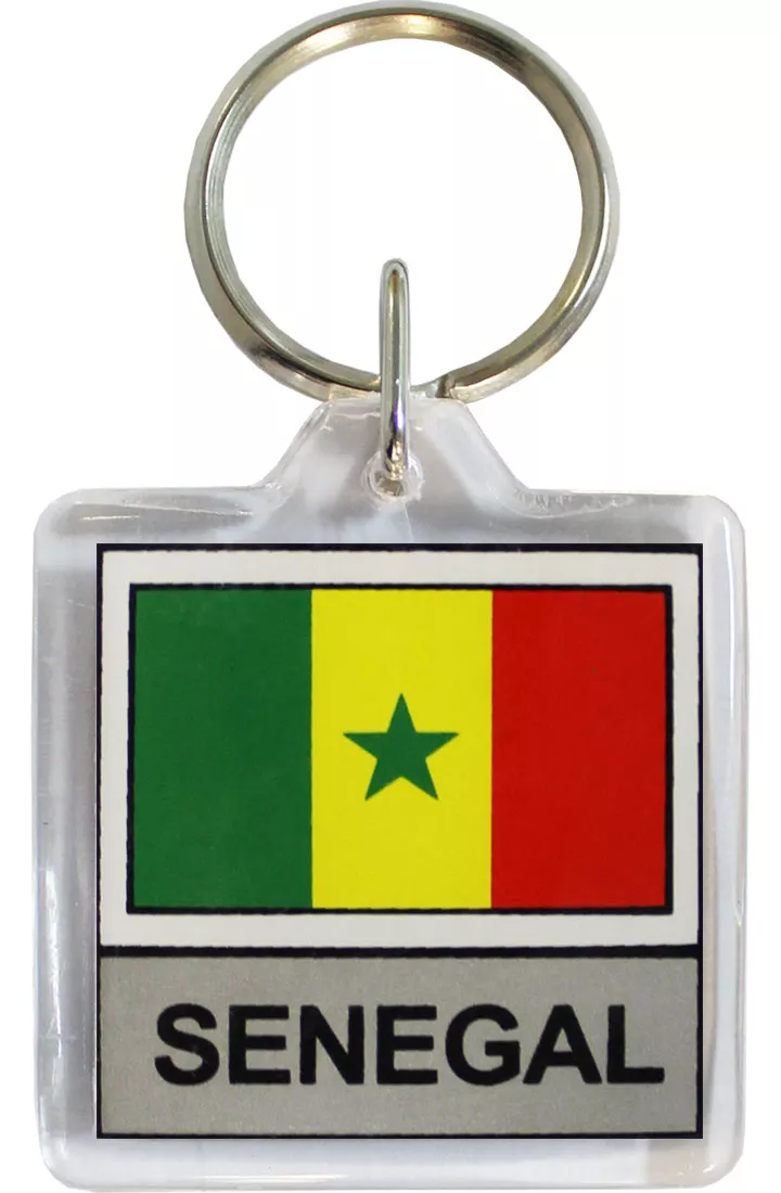 Senegal Keyring
