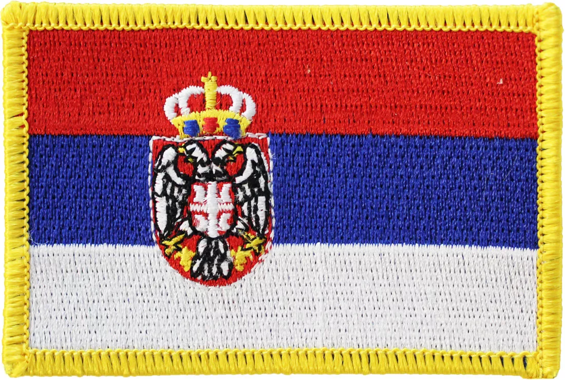Serbia Rectangular Patch