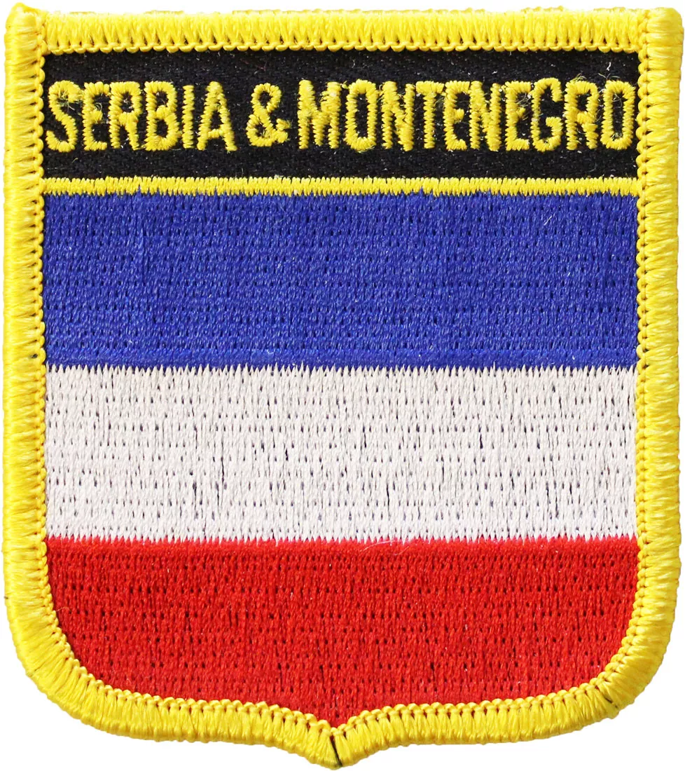 Serbia & Montenegro Shield Patch