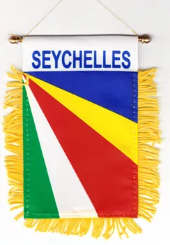 Seychelles Window Hanging Flag