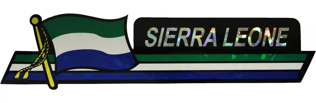Sierra Leone Bumper Sticker