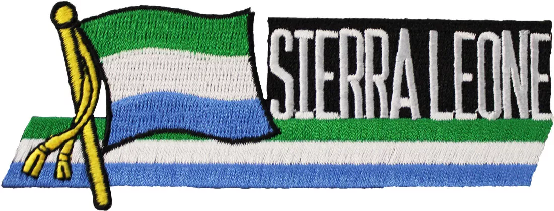 Sierra Leone Cut-Out Patch