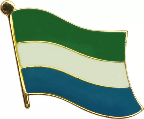 Sierra Leone Flag Lapel Pin