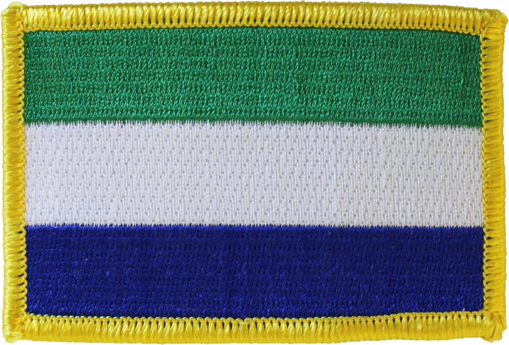 Sierra Leone Rectangular Patch