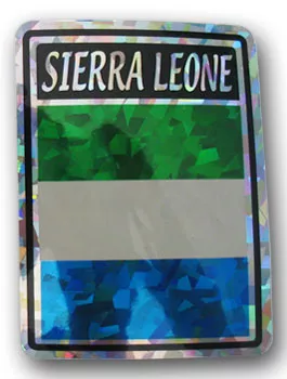 Sierra Leone Reflective Decal