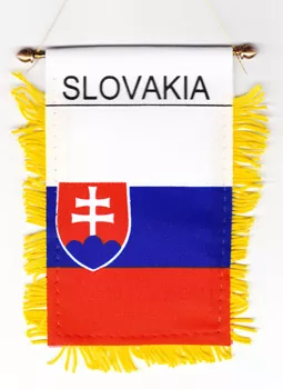 Slovakia Window Hanging Flag