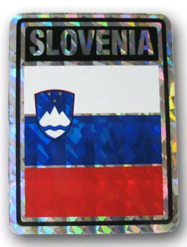 Slovenia Reflective Decal