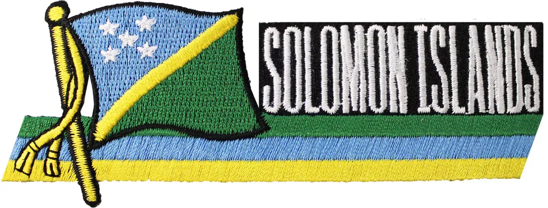 Solomon Islands Cut-Out Patch