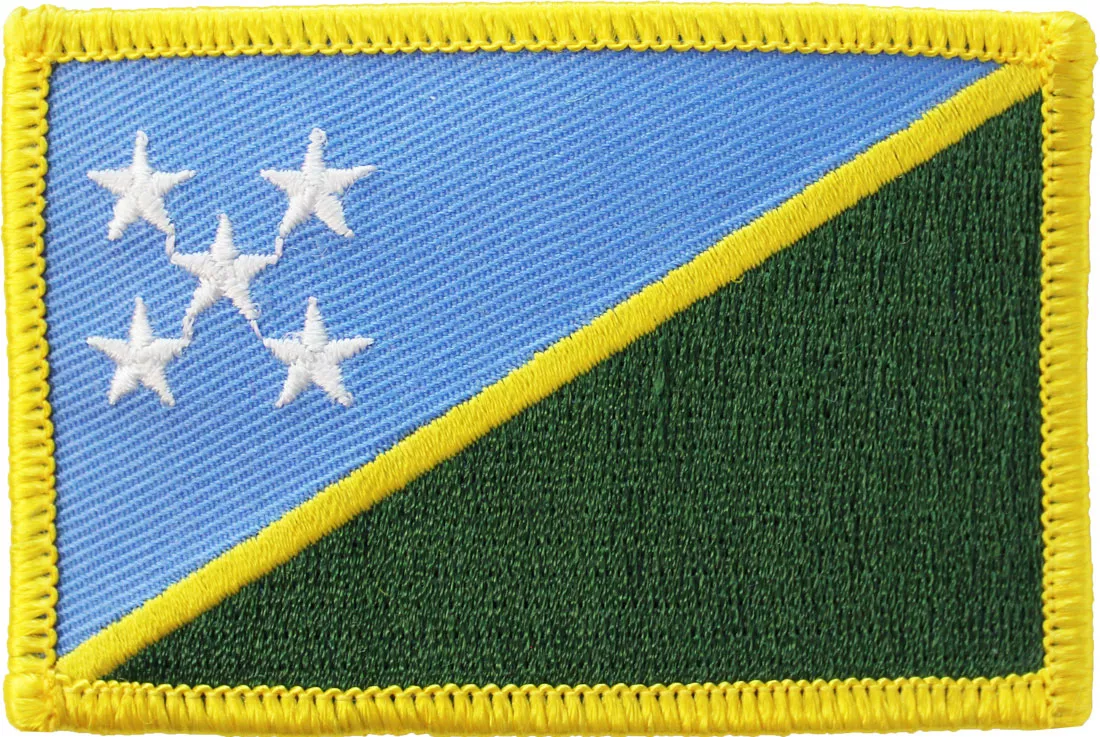 Solomon Islands Rectangular Patch