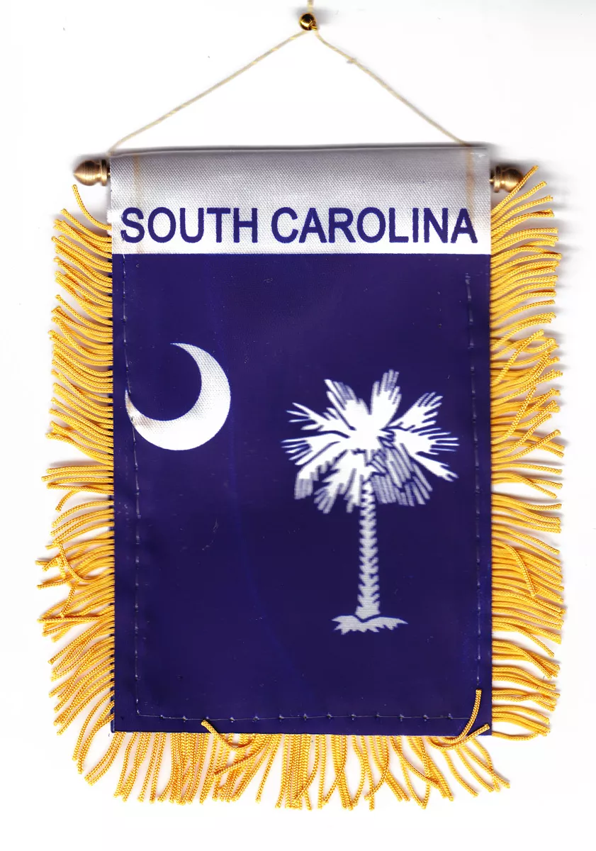 South Carolina Window Hanging Flag