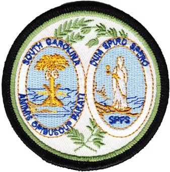 South Carolina Circular Patch
