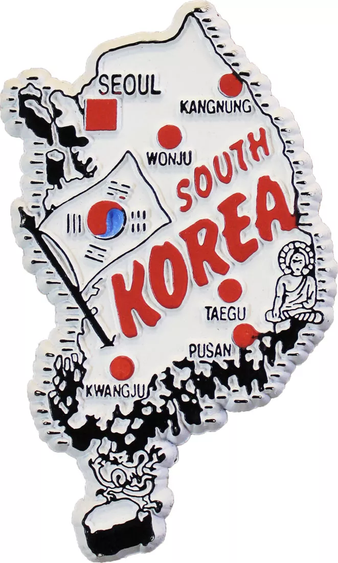 South Korea Magnet