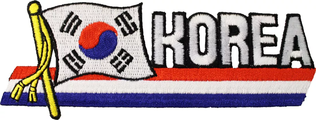 South Korea Cut-Out Patch