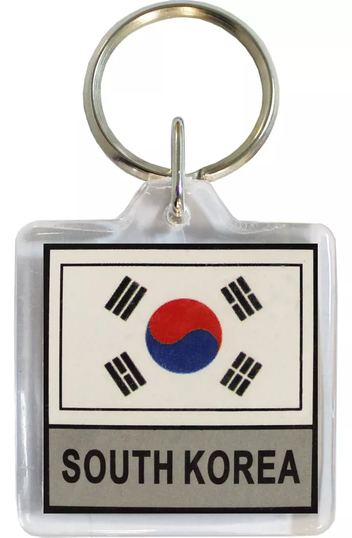 South Korea Keyring