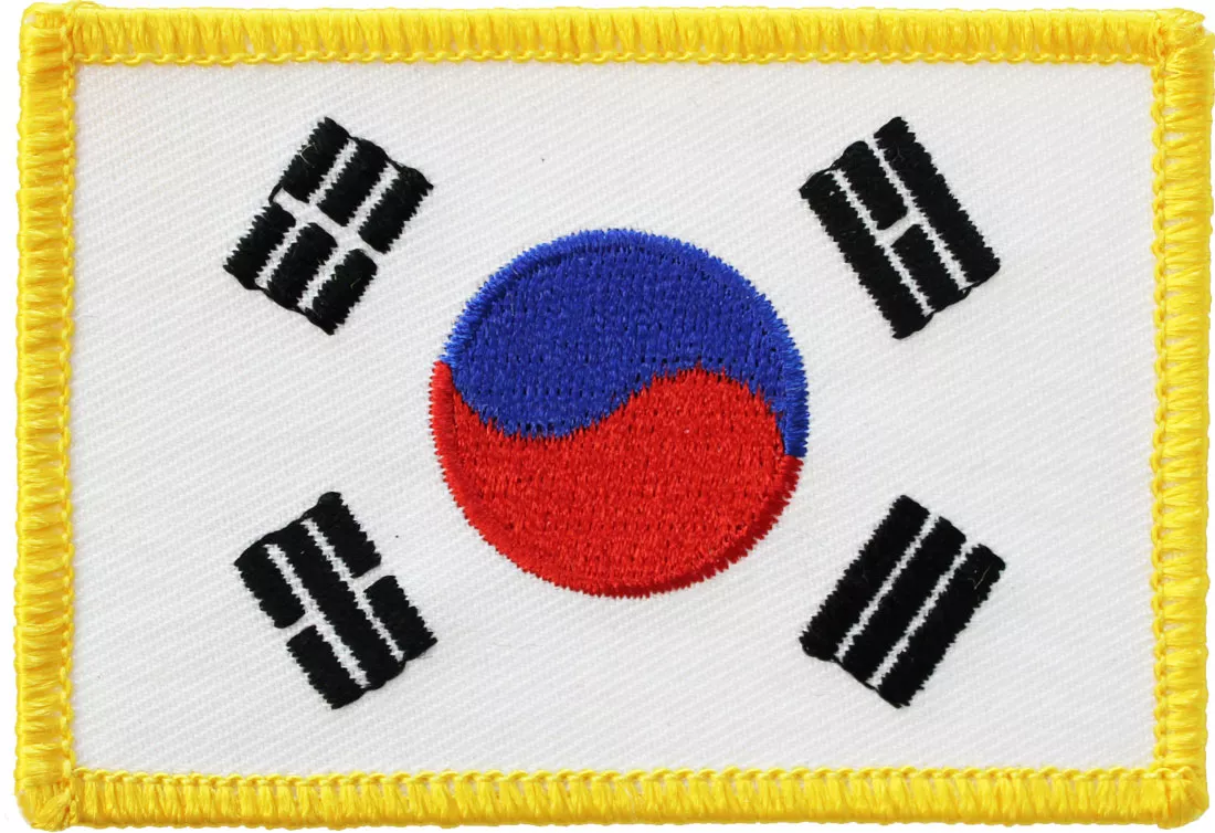 South Korea Rectangular Patch