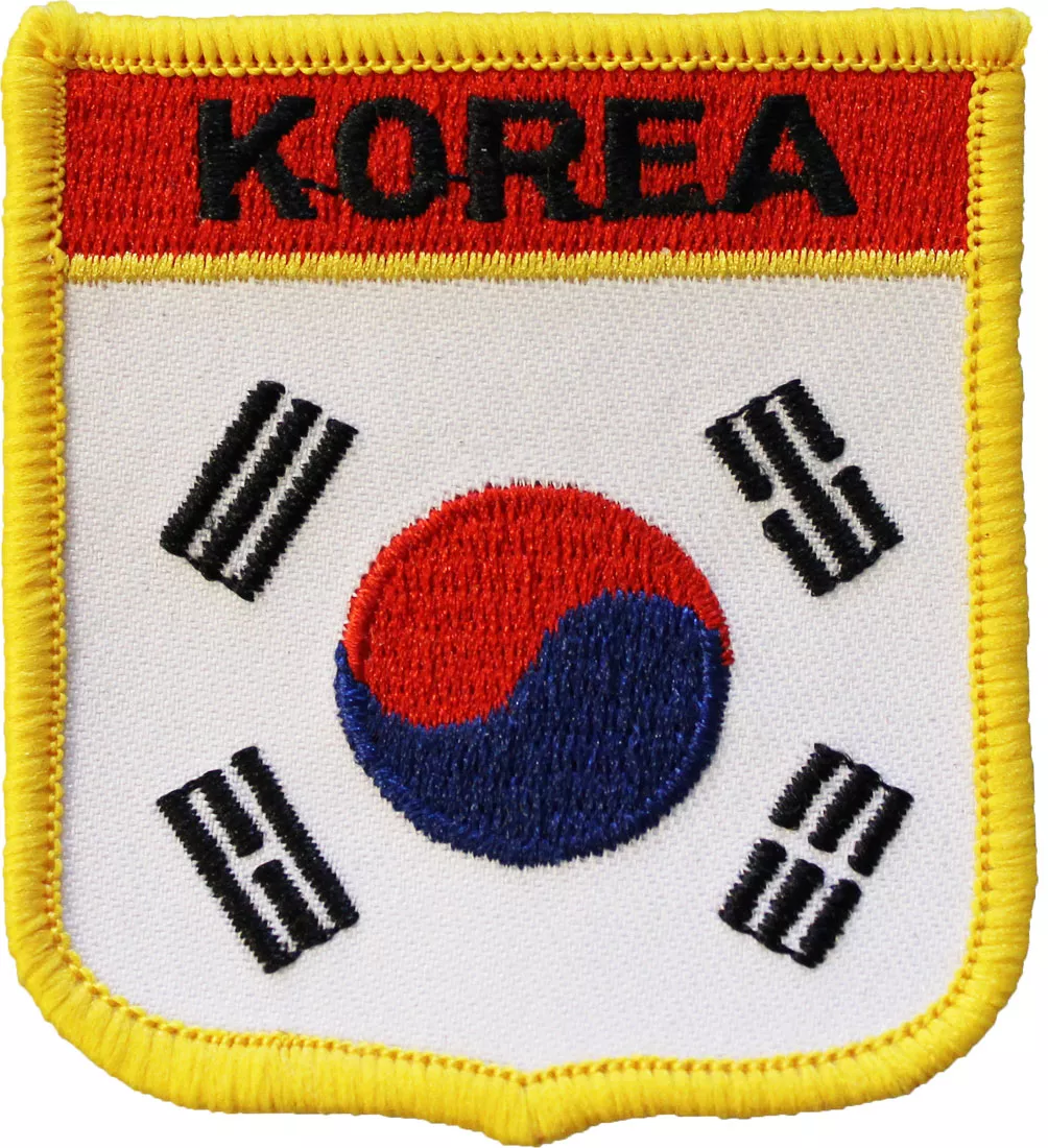 South Korea Shield Patch
