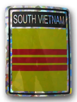 South Vietnam Reflective Decal