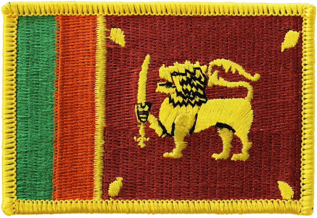Sri Lanka Rectangular Patch