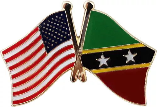 St. Kitts and Nevis Friendship Pin